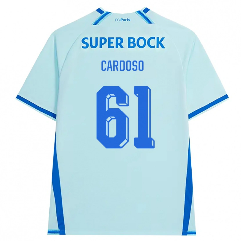 Danxen Herren Ivan Cardoso #61 Hellcyan Blau Ausweichtrikot Trikot 2026/27 T-Shirt