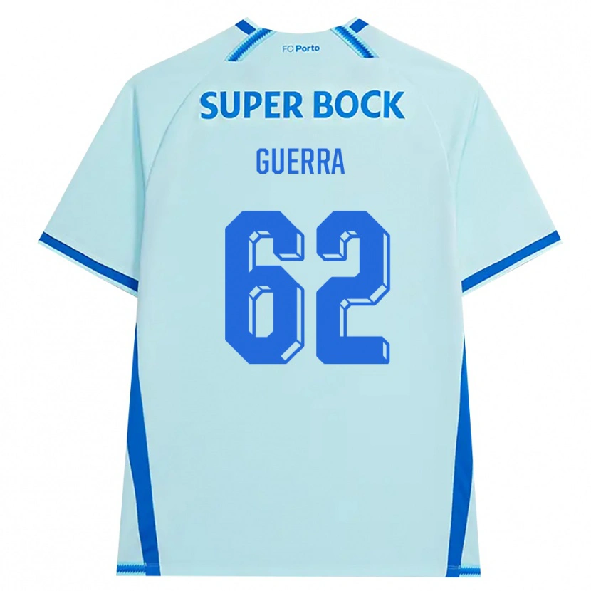 Danxen Herren Gustavo Guerra #62 Hellcyan Blau Ausweichtrikot Trikot 2026/27 T-Shirt