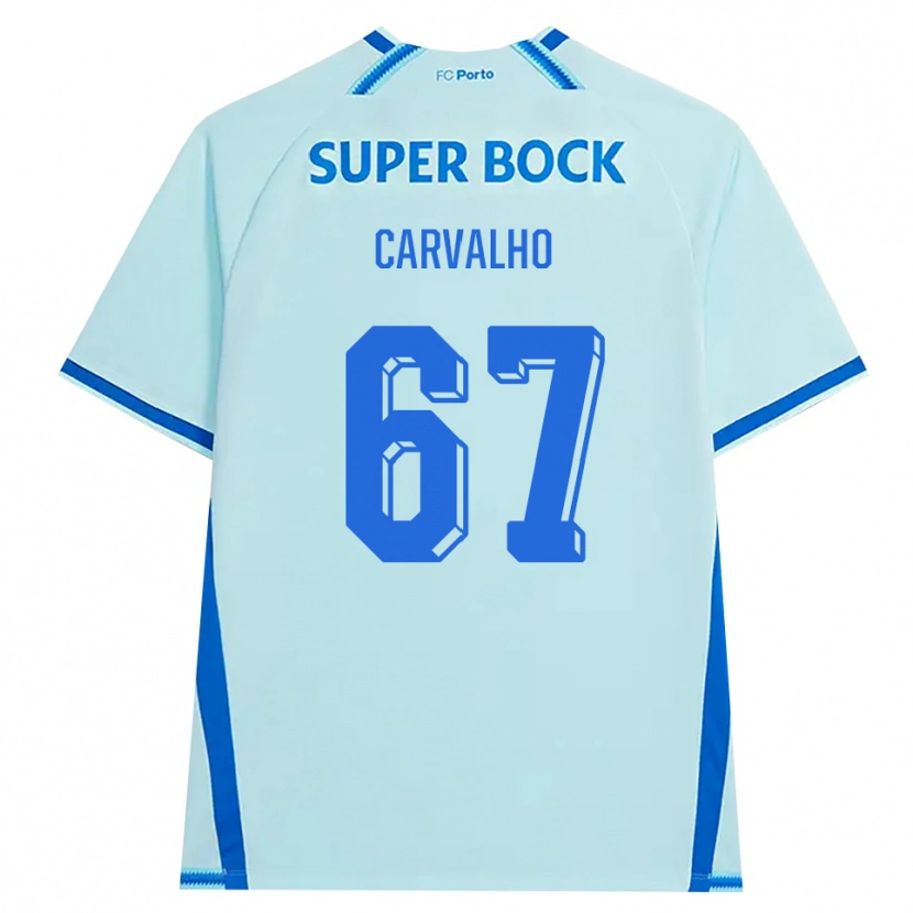Danxen Herren Guilherme Carvalho #67 Hellcyan Blau Ausweichtrikot Trikot 2026/27 T-Shirt