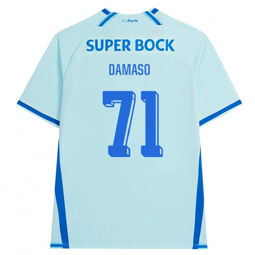 Danxen Herren Nico Damaso #71 Hellcyan Blau Ausweichtrikot Trikot 2026/27 T-Shirt