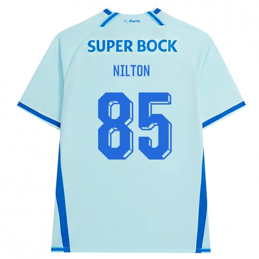 Danxen Herren Nilton #85 Hellcyan Blau Ausweichtrikot Trikot 2026/27 T-Shirt