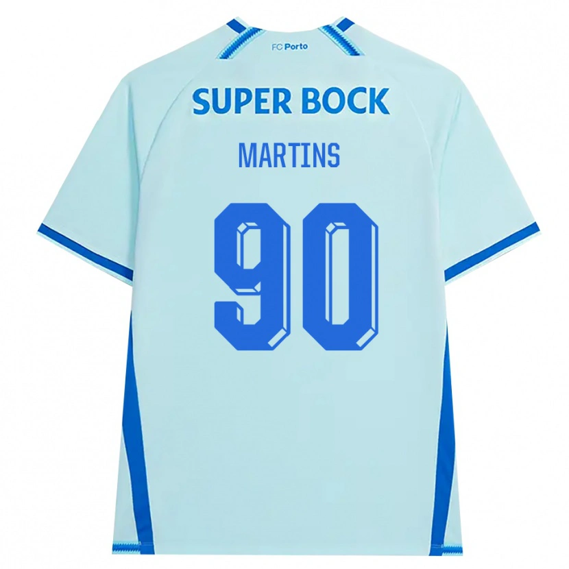 Danxen Herren Gil Martins #90 Hellcyan Blau Ausweichtrikot Trikot 2026/27 T-Shirt