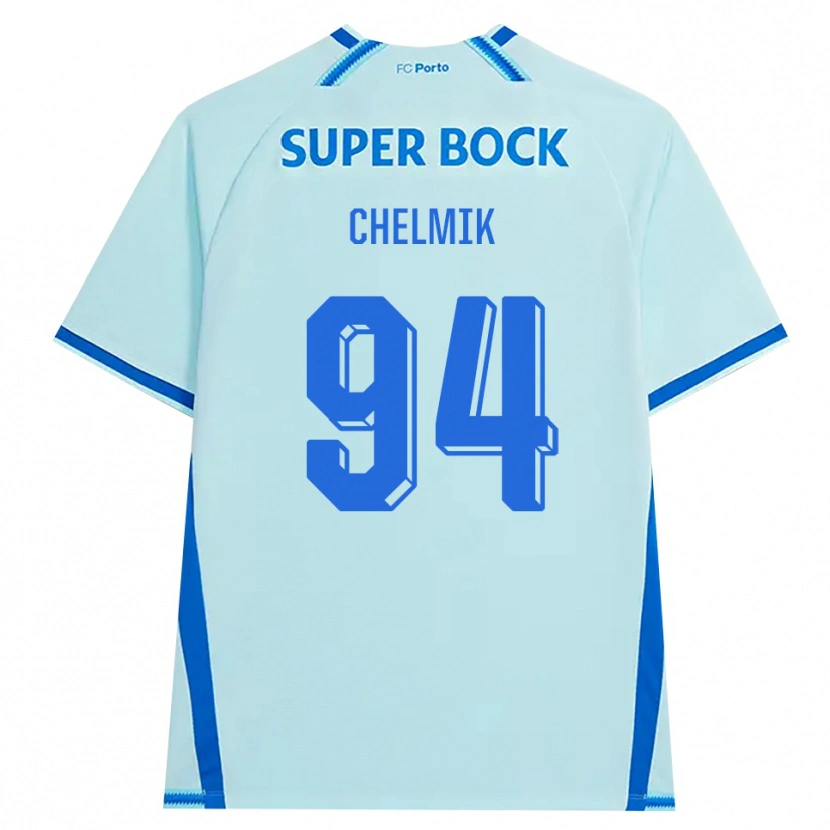 Danxen Herren Martim Chelmik Santos Antunes #94 Hellcyan Blau Ausweichtrikot Trikot 2026/27 T-Shirt