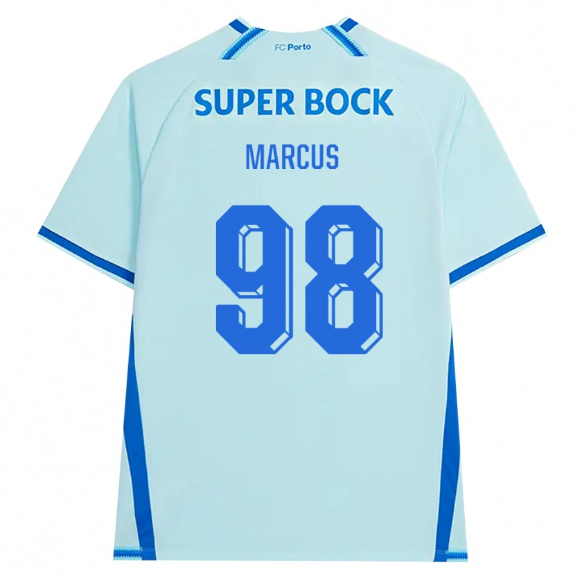 Danxen Herren Abraham Marcus #98 Hellcyan Blau Ausweichtrikot Trikot 2026/27 T-Shirt