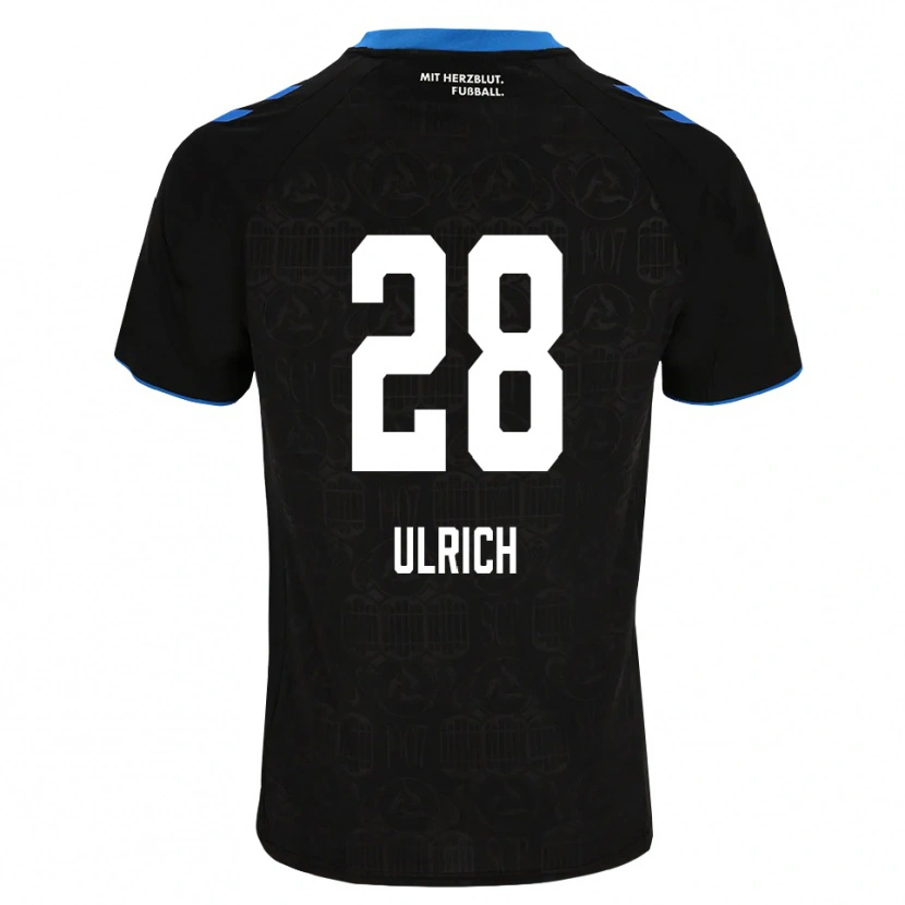 Danxen Herren Laurin Ulrich #28 Schwarz Weiß Rot Heimtrikot Trikot 2026/27 T-Shirt