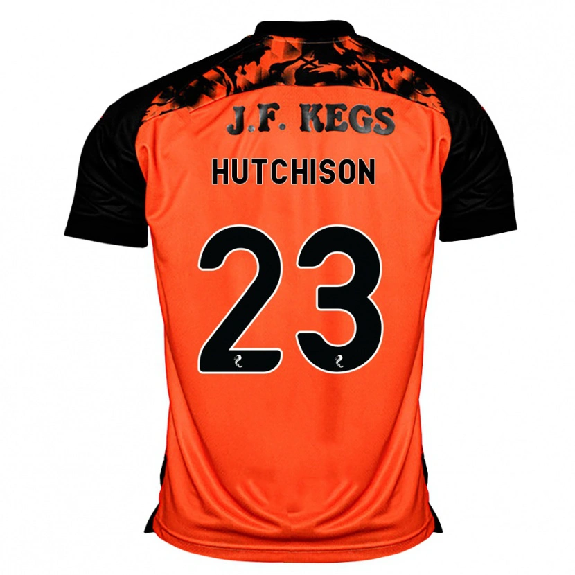 Danxen Damen Daisy Hutchison #23 Orange Schwarz Weiß Heimtrikot Trikot 2026/27 T-Shirt