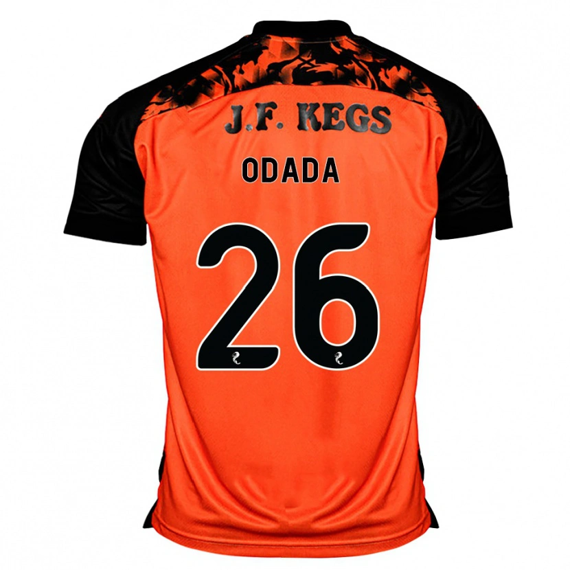 Danxen Damen Richard Odada #26 Orange Schwarz Weiß Heimtrikot Trikot 2026/27 T-Shirt