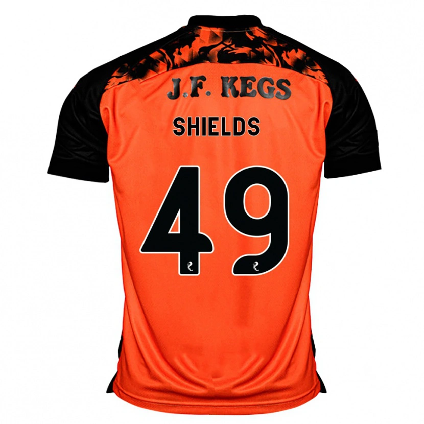 Danxen Damen Conal Shields #49 Orange Schwarz Weiß Heimtrikot Trikot 2026/27 T-Shirt