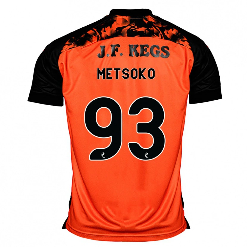 Danxen Damen Idjessi Metsoko #93 Orange Schwarz Weiß Heimtrikot Trikot 2026/27 T-Shirt