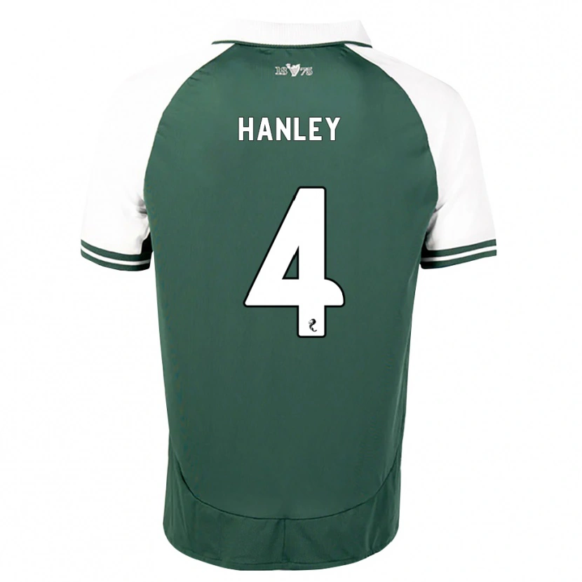 Danxen Damen Grant Hanley #4 Seegrün Weiß Heimtrikot Trikot 2026/27 T-Shirt
