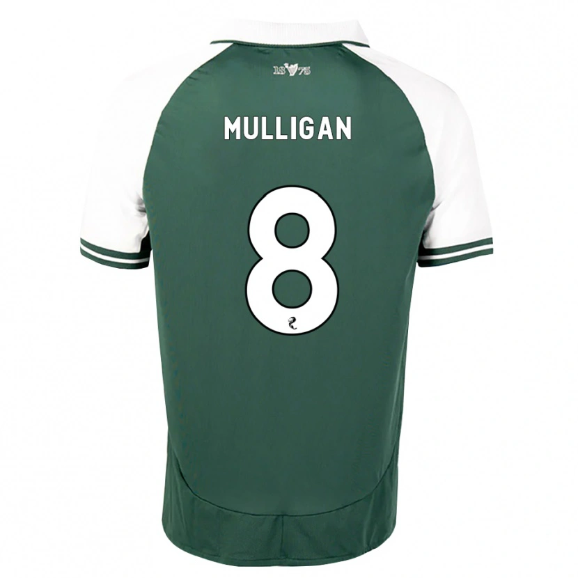 Danxen Damen Josh Mulligan #8 Seegrün Weiß Heimtrikot Trikot 2026/27 T-Shirt