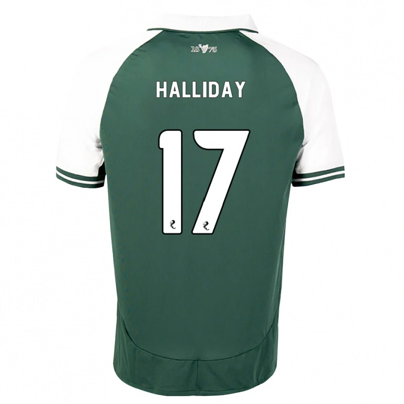 Danxen Damen Grant Halliday #17 Seegrün Weiß Heimtrikot Trikot 2026/27 T-Shirt