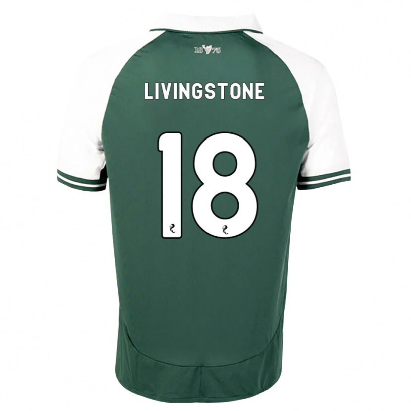 Danxen Damen Rosie Livingstone #18 Seegrün Weiß Heimtrikot Trikot 2026/27 T-Shirt