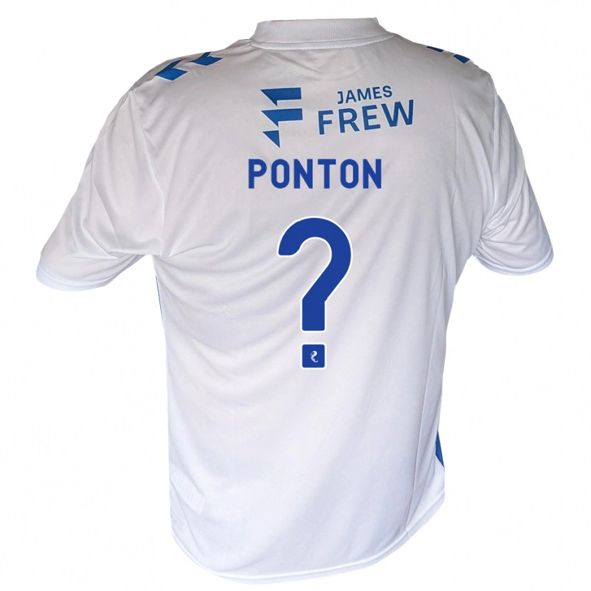 Danxen Damen Chloe Ponton #0 Königsblau Weiß Heimtrikot Trikot 2026/27 T-Shirt