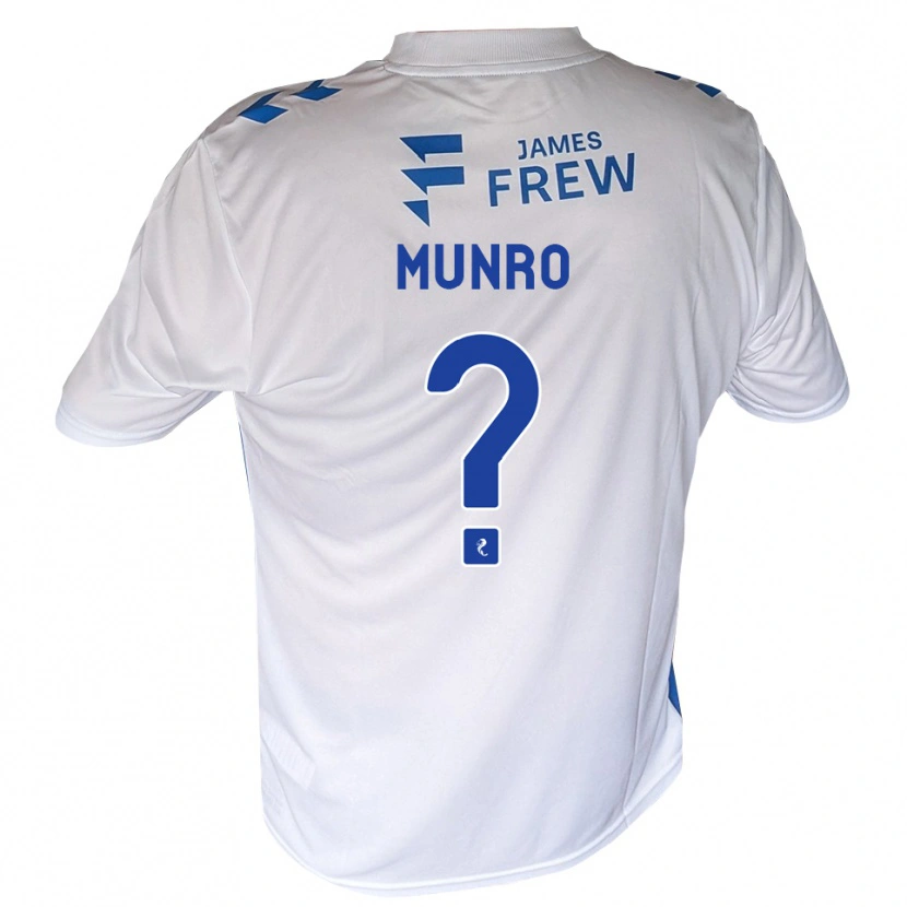 Danxen Damen Kirsty Munro #0 Königsblau Weiß Heimtrikot Trikot 2026/27 T-Shirt