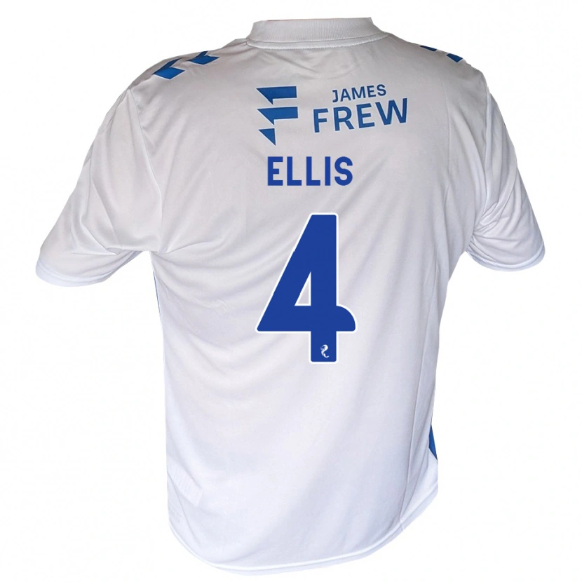 Danxen Damen Ruari Ellis #4 Königsblau Weiß Heimtrikot Trikot 2026/27 T-Shirt