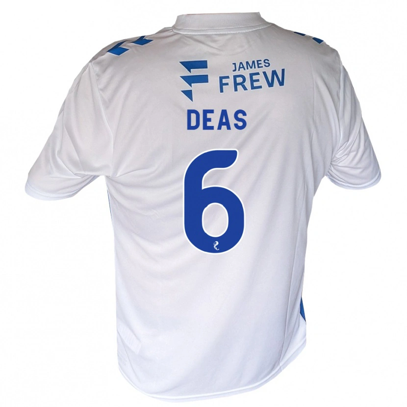 Danxen Damen Robbie Deas #6 Königsblau Weiß Heimtrikot Trikot 2026/27 T-Shirt
