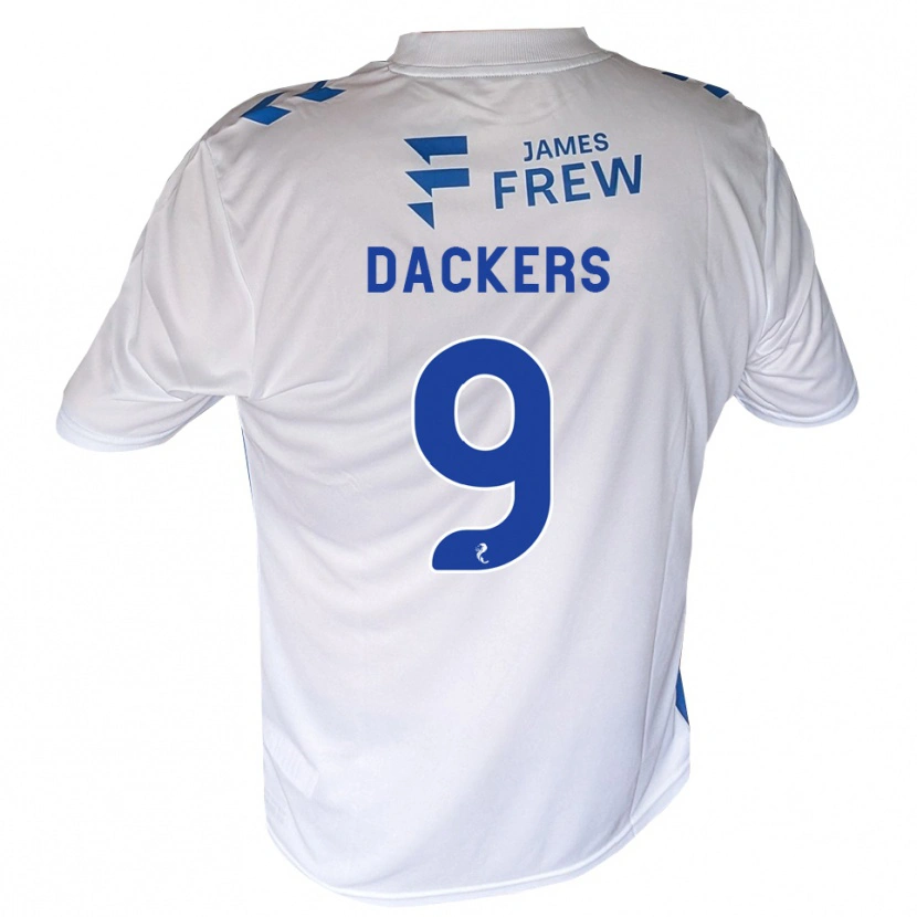 Danxen Damen Marcus Dackers #9 Königsblau Weiß Heimtrikot Trikot 2026/27 T-Shirt