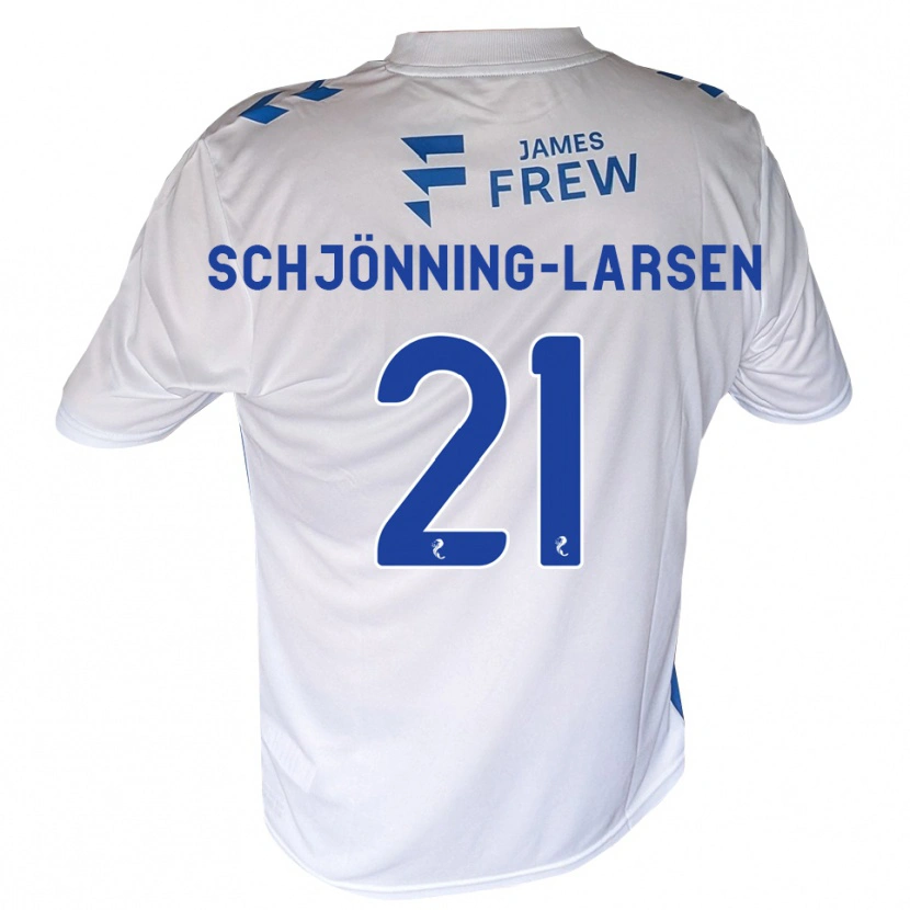 Danxen Damen Michael Schjönning-Larsen #21 Königsblau Weiß Heimtrikot Trikot 2026/27 T-Shirt