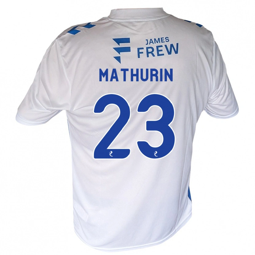 Danxen Damen Roshaun Mathurin #23 Königsblau Weiß Heimtrikot Trikot 2026/27 T-Shirt
