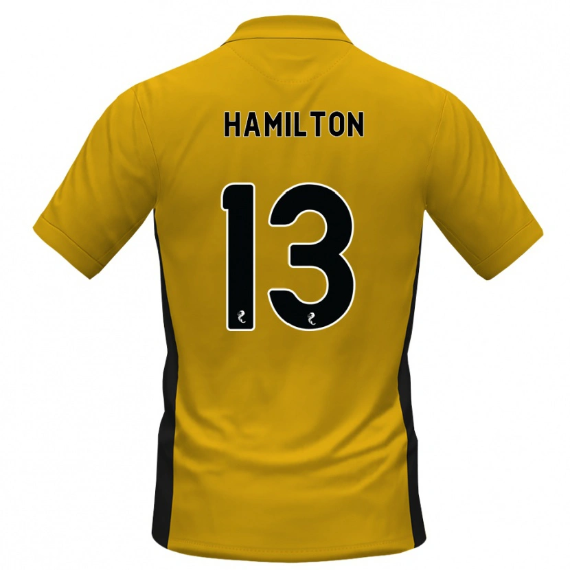 Danxen Damen Jack Hamilton #13 Orange Schwarz Heimtrikot Trikot 2026/27 T-Shirt