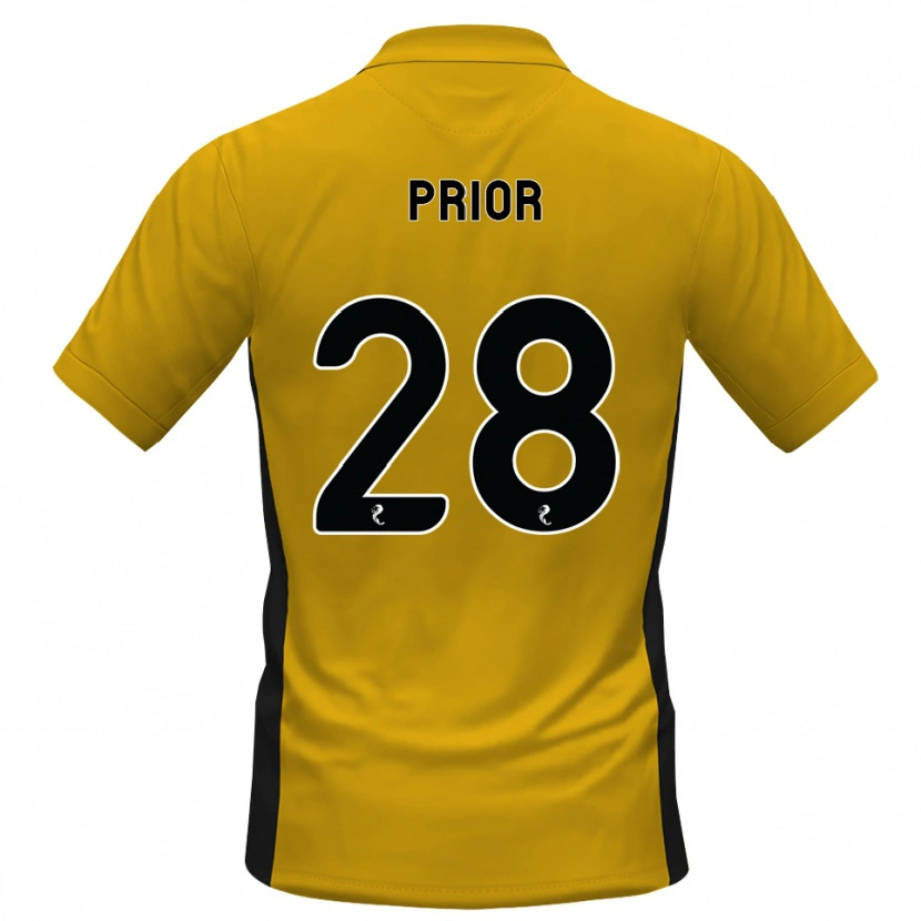 Danxen Damen Jérôme Prior #28 Orange Schwarz Heimtrikot Trikot 2026/27 T-Shirt