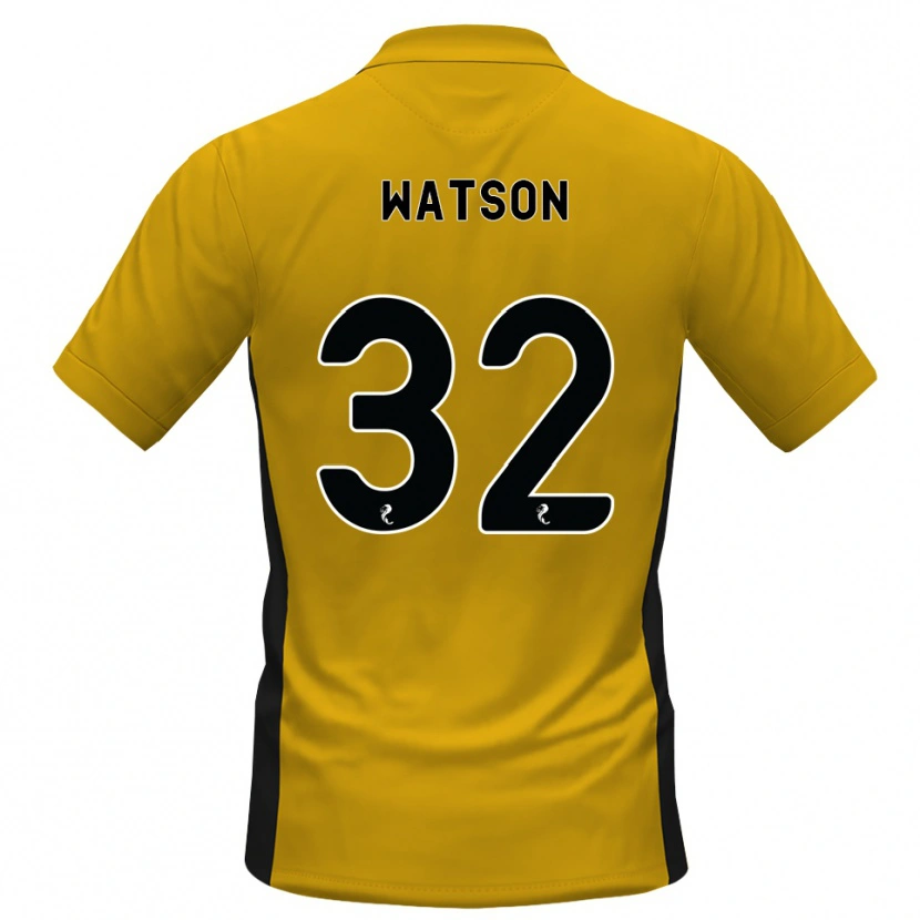 Danxen Damen Ashley Watson #32 Orange Schwarz Heimtrikot Trikot 2026/27 T-Shirt