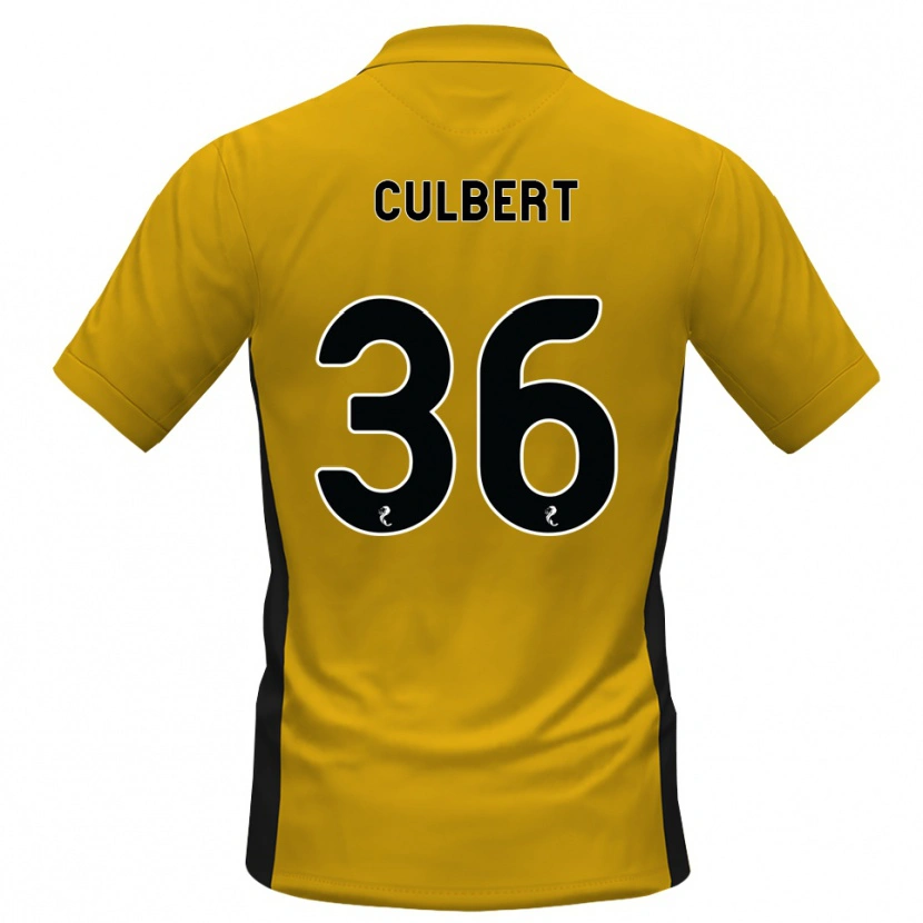 Danxen Damen Sam Culbert #36 Orange Schwarz Heimtrikot Trikot 2026/27 T-Shirt