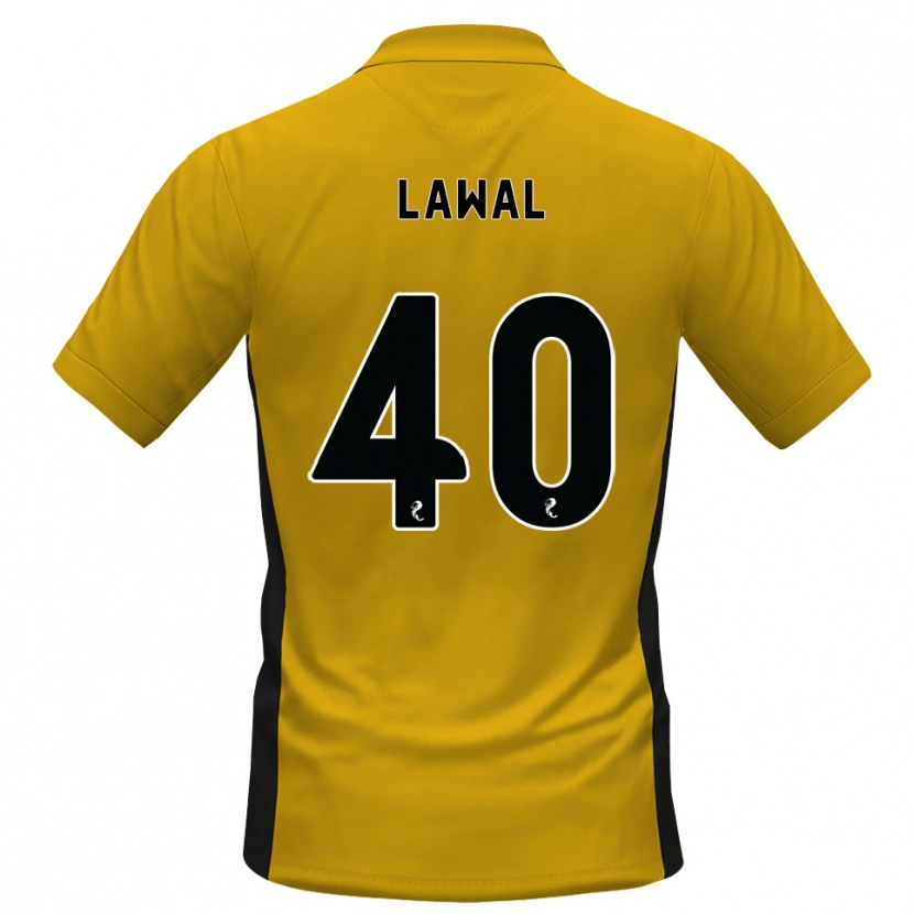 Danxen Damen Samson Lawal #40 Orange Schwarz Heimtrikot Trikot 2026/27 T-Shirt