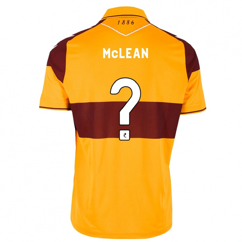 Danxen Damen Harry Mclean #0 Maroon Orange Heimtrikot Trikot 2026/27 T-Shirt