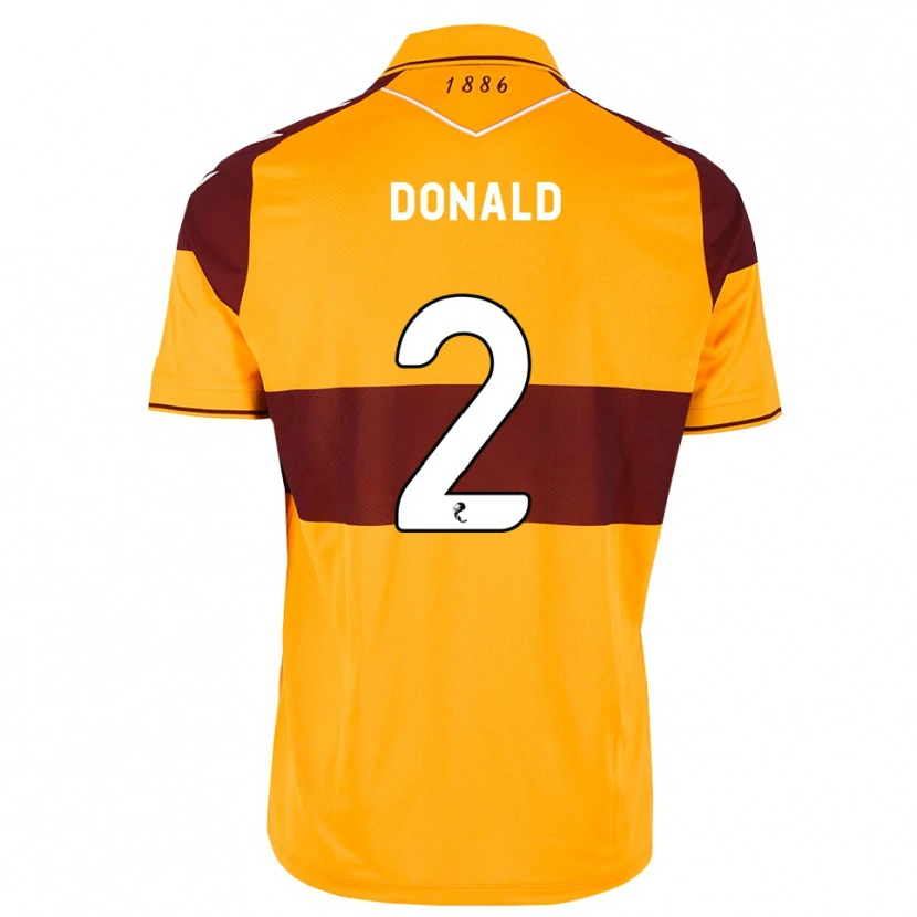 Danxen Damen Eve Donald #2 Maroon Orange Heimtrikot Trikot 2026/27 T-Shirt