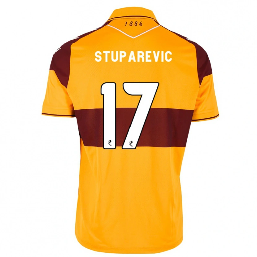 Danxen Damen Filip Stuparevic #17 Maroon Orange Heimtrikot Trikot 2026/27 T-Shirt