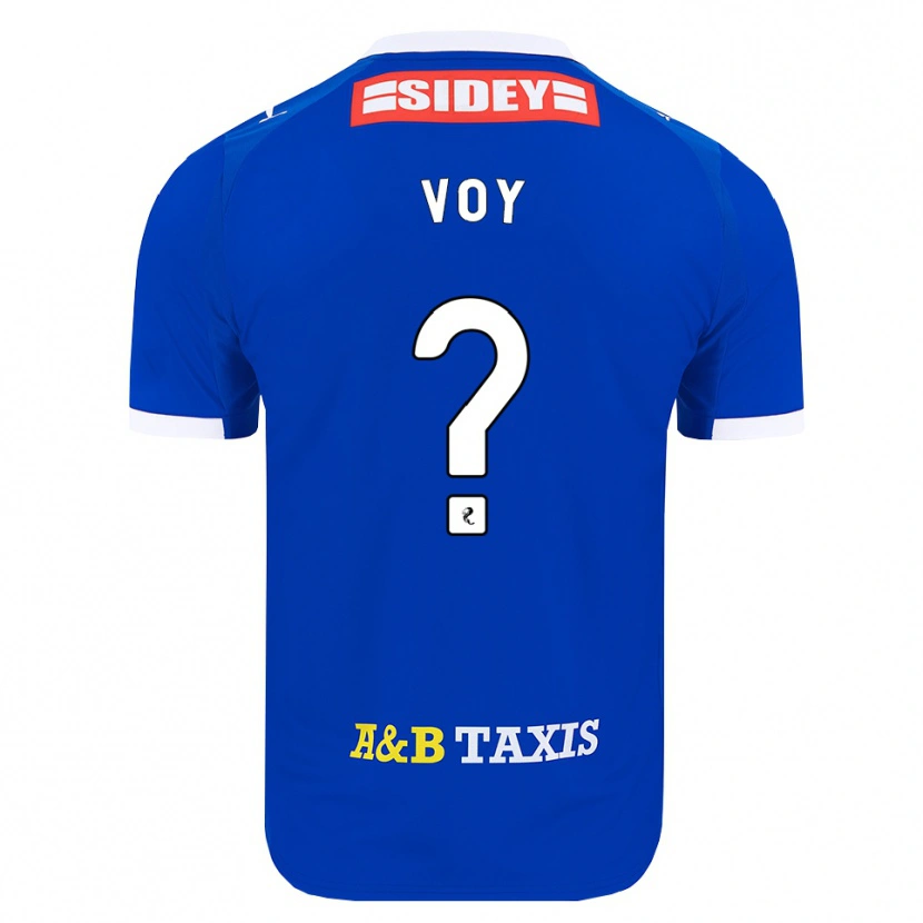Danxen Damen Cole Voy #0 Blau Rot Gelb Heimtrikot Trikot 2026/27 T-Shirt