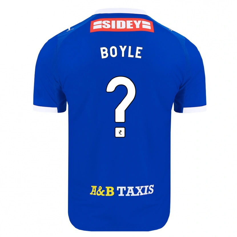Danxen Damen Callum Boyle #0 Blau Rot Gelb Heimtrikot Trikot 2026/27 T-Shirt
