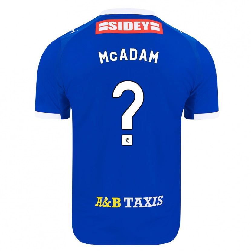 Danxen Damen Dougal Mcadam #0 Blau Rot Gelb Heimtrikot Trikot 2026/27 T-Shirt