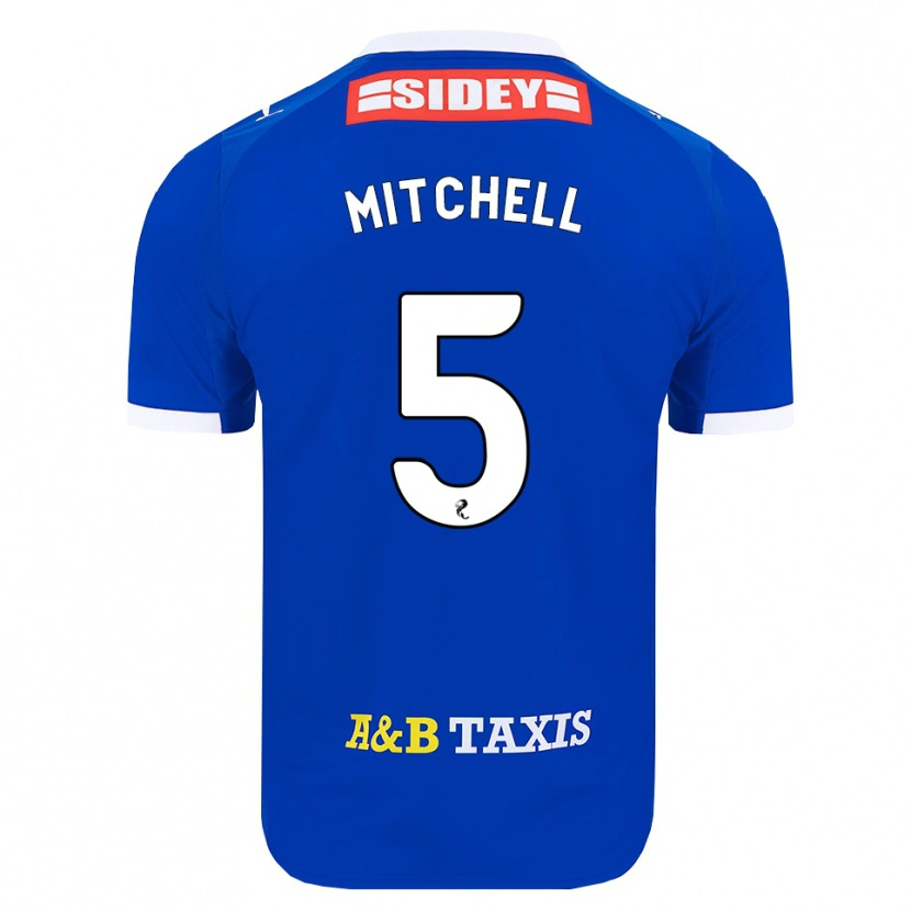 Danxen Damen Zach Mitchell #5 Blau Rot Gelb Heimtrikot Trikot 2026/27 T-Shirt