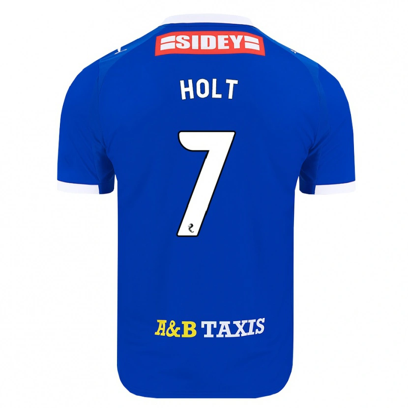 Danxen Damen Jason Holt #7 Blau Rot Gelb Heimtrikot Trikot 2026/27 T-Shirt