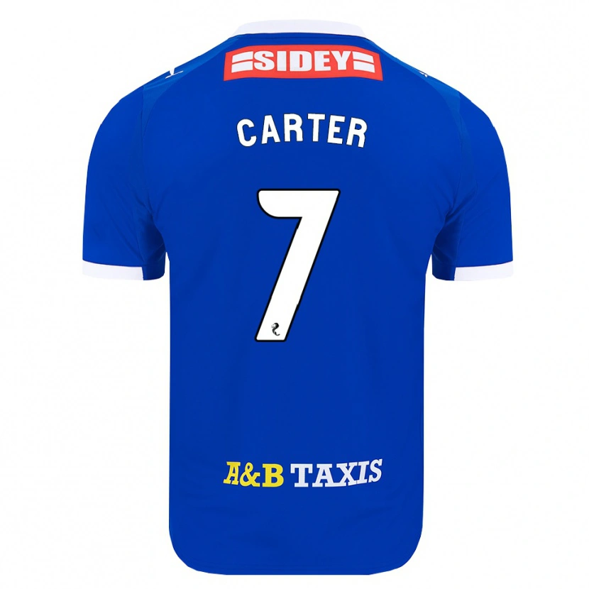 Danxen Damen Nicole Carter #7 Blau Rot Gelb Heimtrikot Trikot 2026/27 T-Shirt