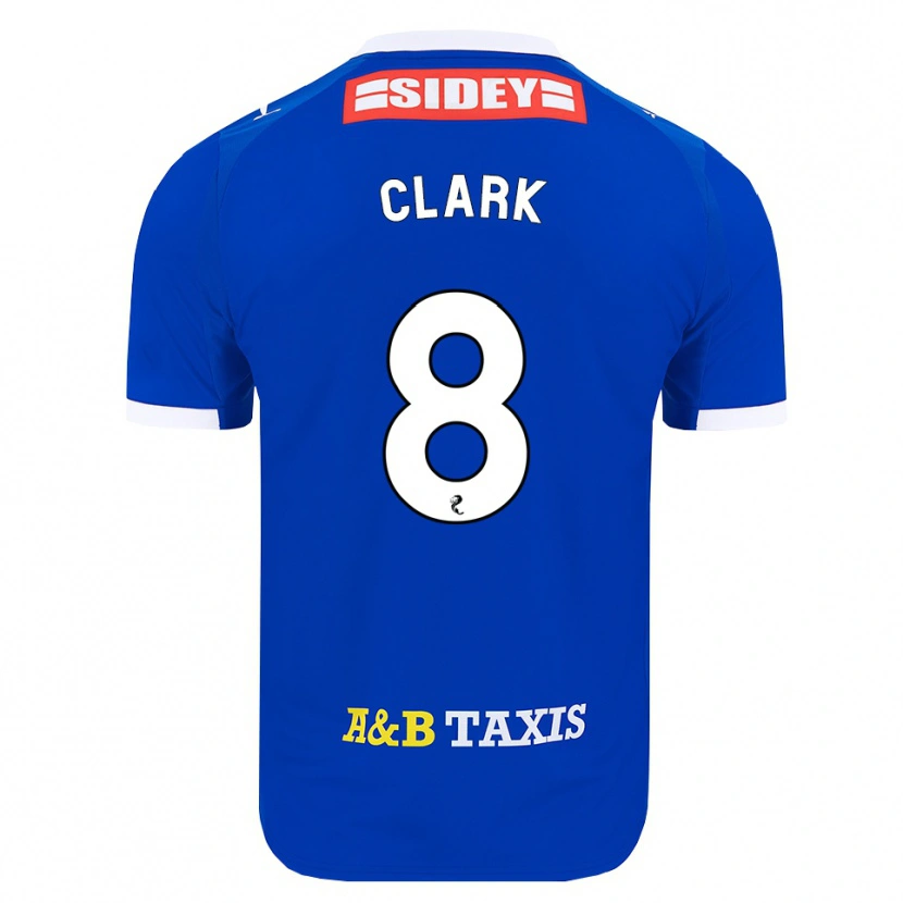 Danxen Damen Hannah Clark #8 Blau Rot Gelb Heimtrikot Trikot 2026/27 T-Shirt
