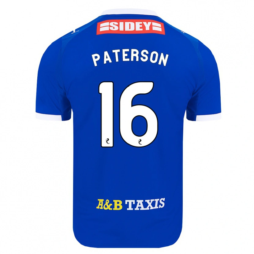 Danxen Damen Megan Paterson #16 Blau Rot Gelb Heimtrikot Trikot 2026/27 T-Shirt