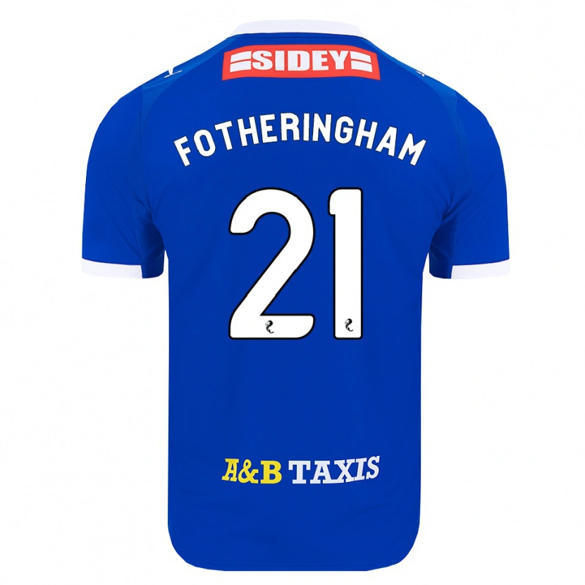 Danxen Damen Kai Fotheringham #21 Blau Rot Gelb Heimtrikot Trikot 2026/27 T-Shirt