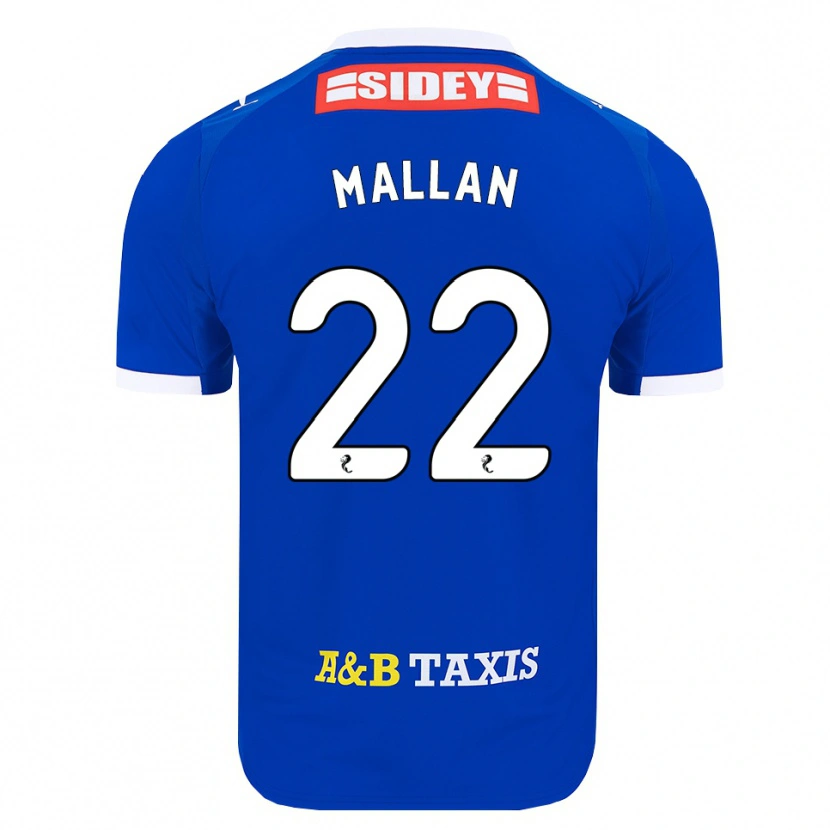 Danxen Damen Stevie Mallan #22 Blau Rot Gelb Heimtrikot Trikot 2026/27 T-Shirt