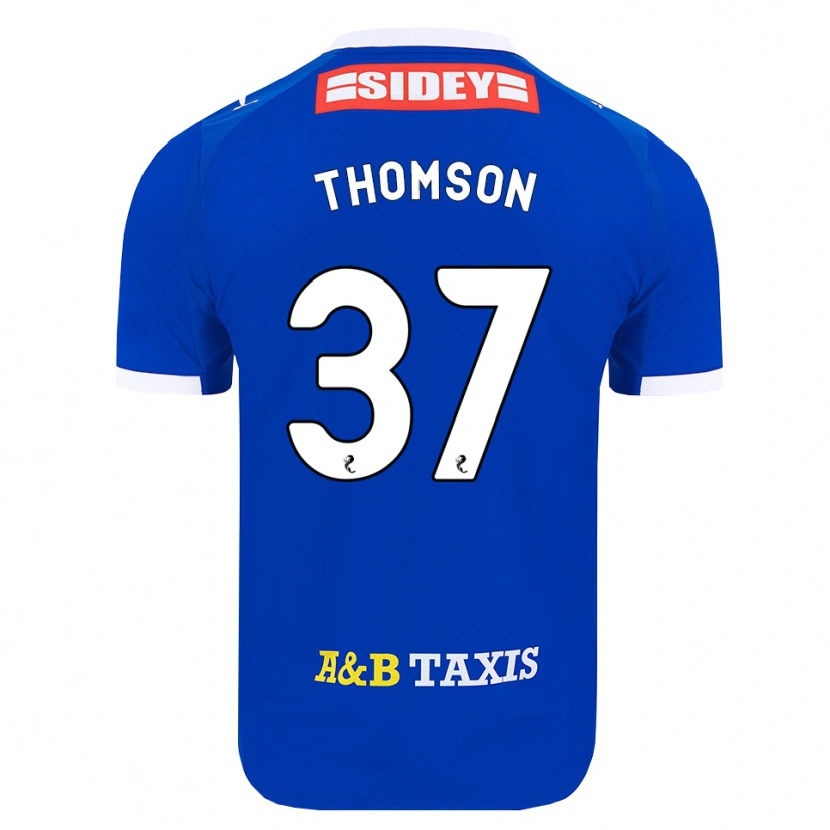 Danxen Damen Kyle Thomson #37 Blau Rot Gelb Heimtrikot Trikot 2026/27 T-Shirt