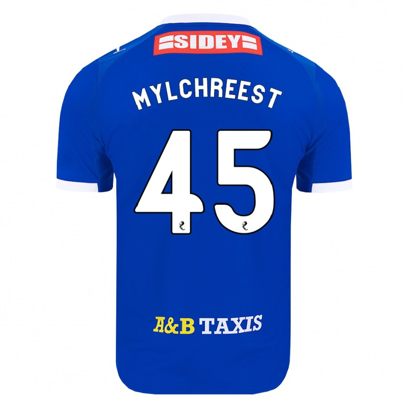 Danxen Damen Jackson Mylchreest #45 Blau Rot Gelb Heimtrikot Trikot 2026/27 T-Shirt