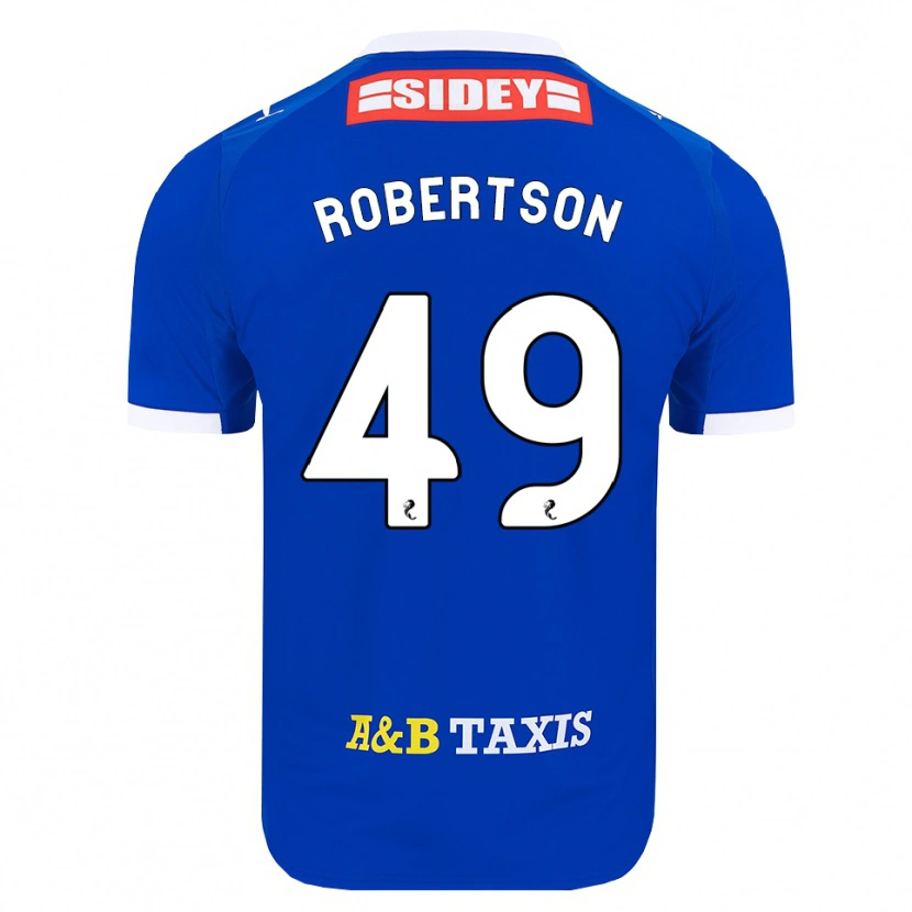 Danxen Damen Jack Robertson #49 Blau Rot Gelb Heimtrikot Trikot 2026/27 T-Shirt