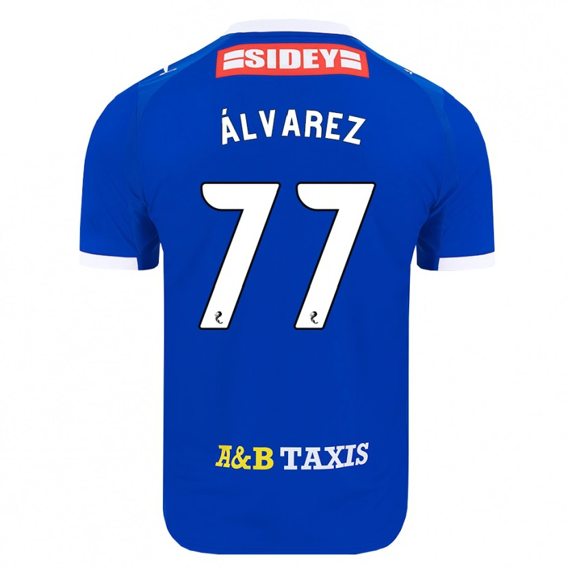 Danxen Damen Unax Álvarez #77 Blau Rot Gelb Heimtrikot Trikot 2026/27 T-Shirt