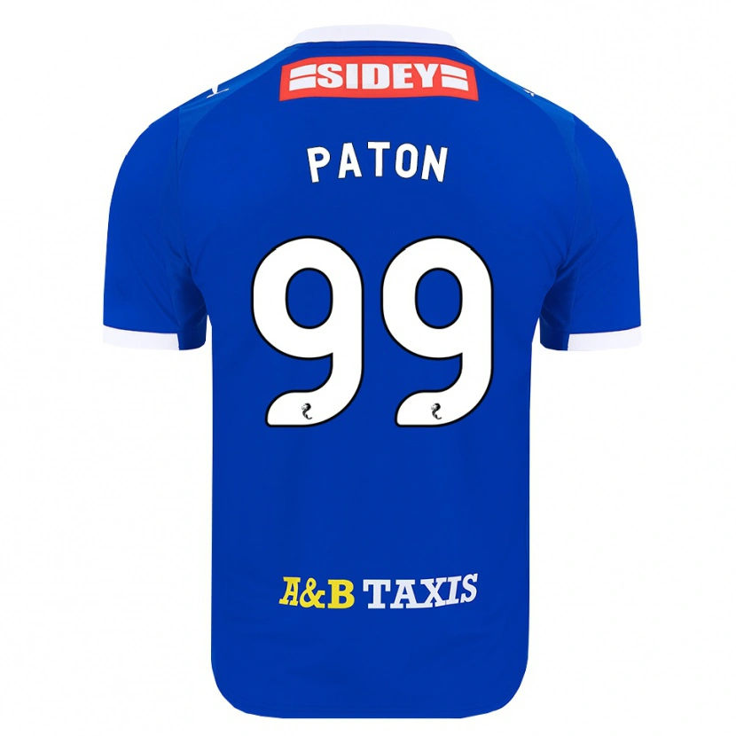 Danxen Damen Ruari Paton #99 Blau Rot Gelb Heimtrikot Trikot 2026/27 T-Shirt
