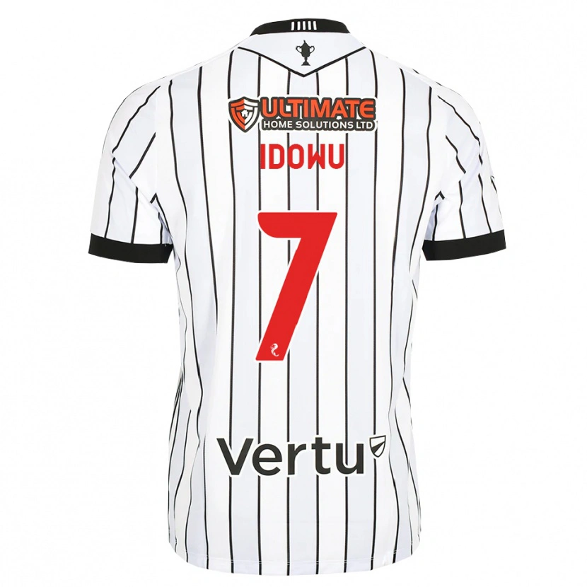 Danxen Damen Roland Idowu #7 Weiß Schwarz Rot Heimtrikot Trikot 2026/27 T-Shirt