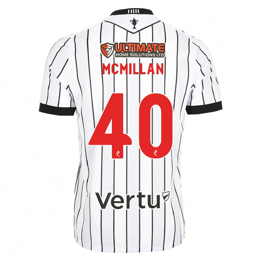 Danxen Damen Caiden Mcmillan #40 Weiß Schwarz Rot Heimtrikot Trikot 2026/27 T-Shirt