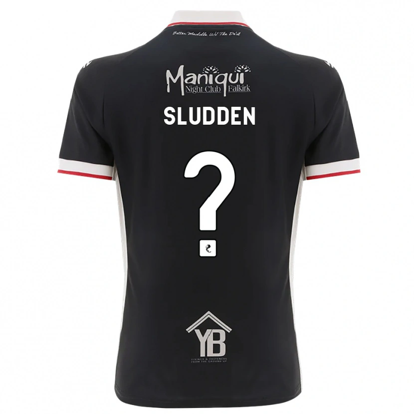 Danxen Damen Erin Sludden #0 Schwarz Weiß Rot Heimtrikot Trikot 2026/27 T-Shirt